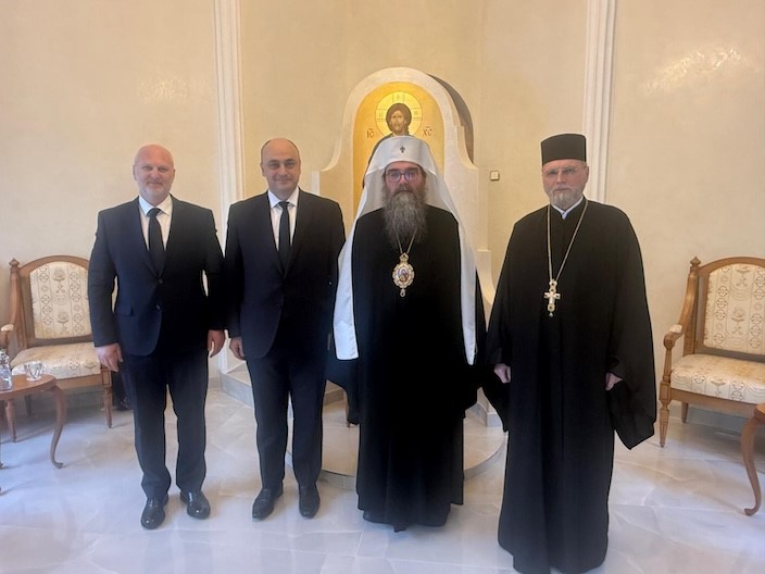 METROPOLITA RASTISLAV PRIJAL VEĽVYSLANCA GRUZÍNSKA V SLOVENSKEJ REPUBLIKE
